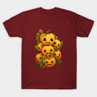 Cute Happy Pumpkin 006 T-Shirt